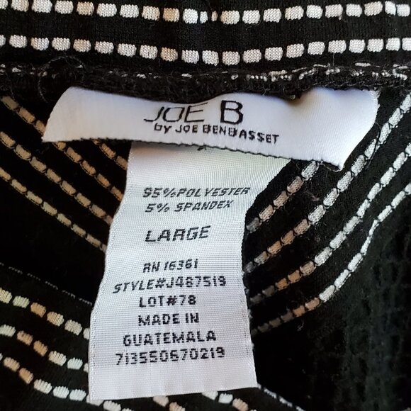 BLACK/WHITE CHEVRON SKIRT - Picture 4 of 4